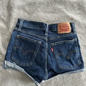 Levi's Women's Blue Denim Shorts